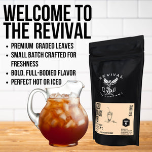 1 Gallon Black Iced Tea Bags - Revival Tea Company