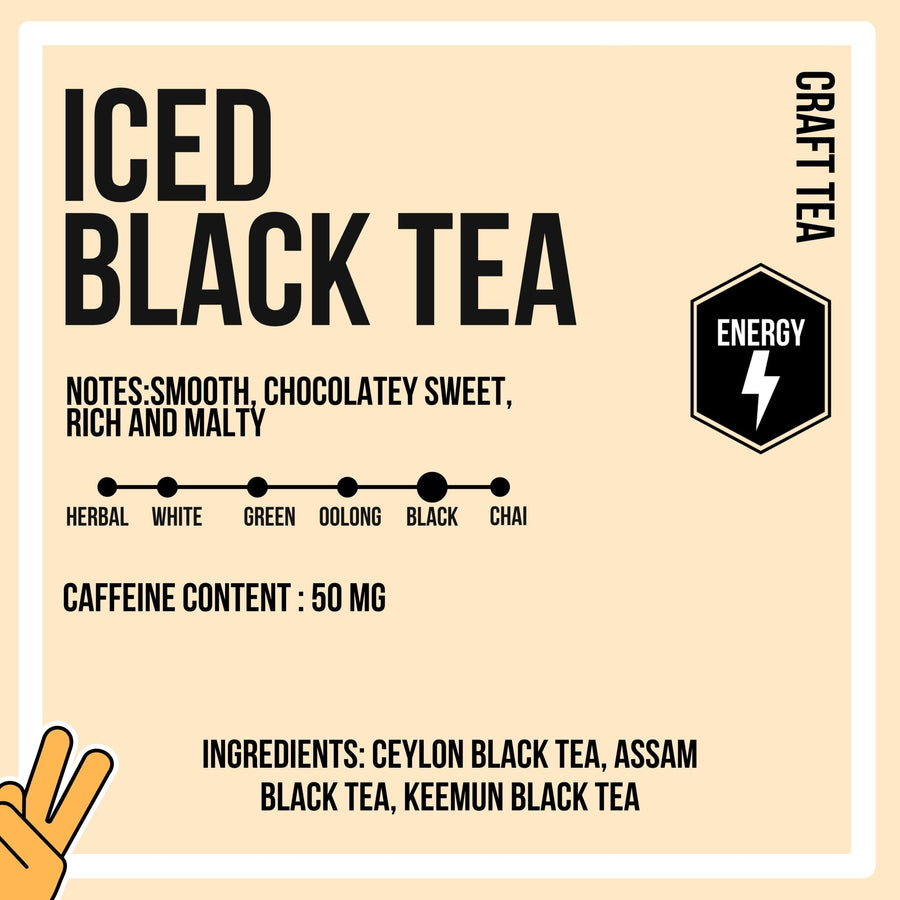 1 Gallon Black Iced Tea Bags - Revival Tea Company