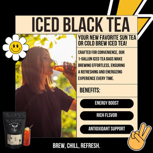 1 Gallon Black Iced Tea Bags - Revival Tea Company