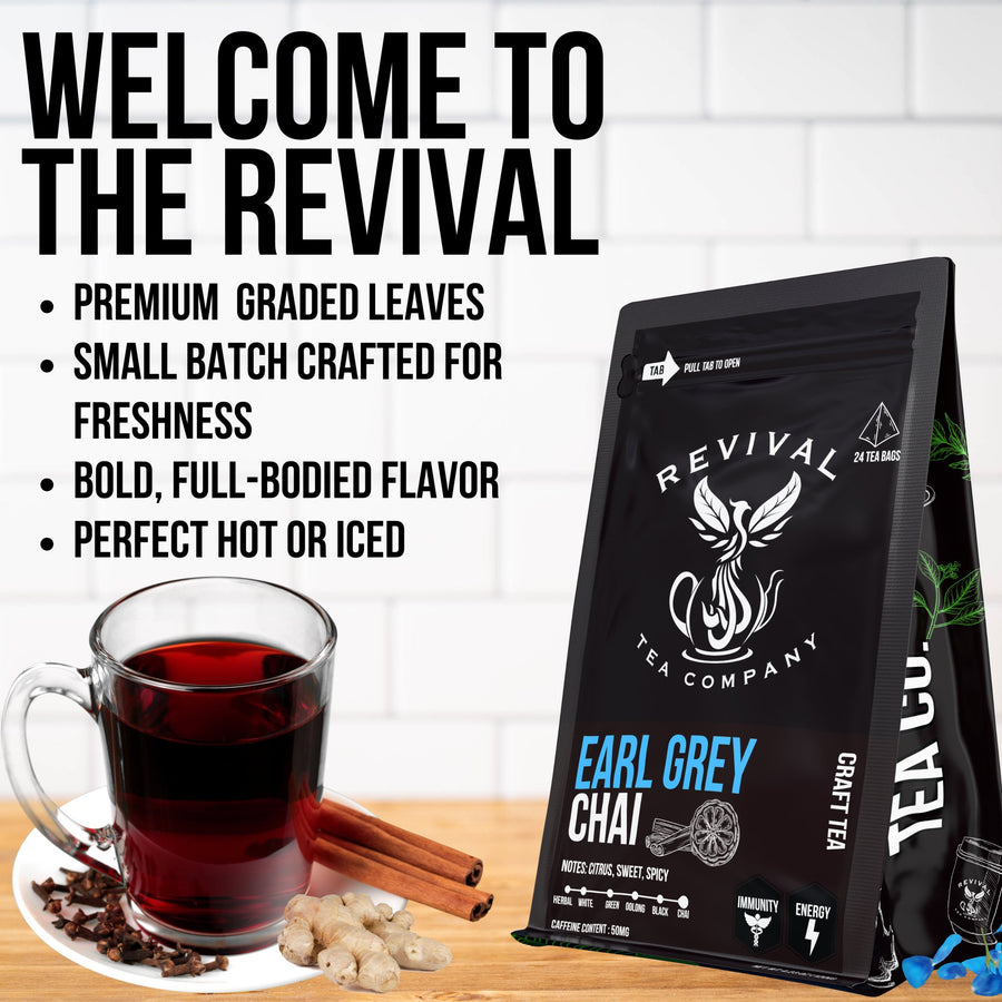 Earl Grey Chai - Revival Tea Company