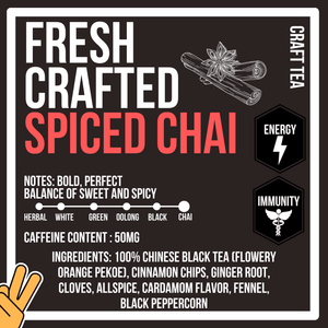 Fresh Crafted Spiced Chai - Revival Tea Company