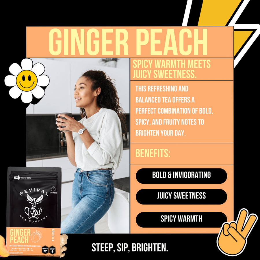 Ginger Peach - Revival Tea Company