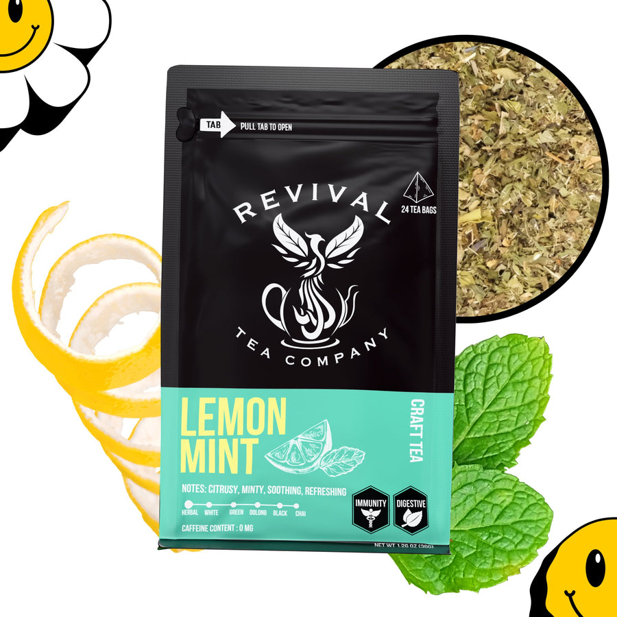 Lemon Mint Tea - Revival Tea Company