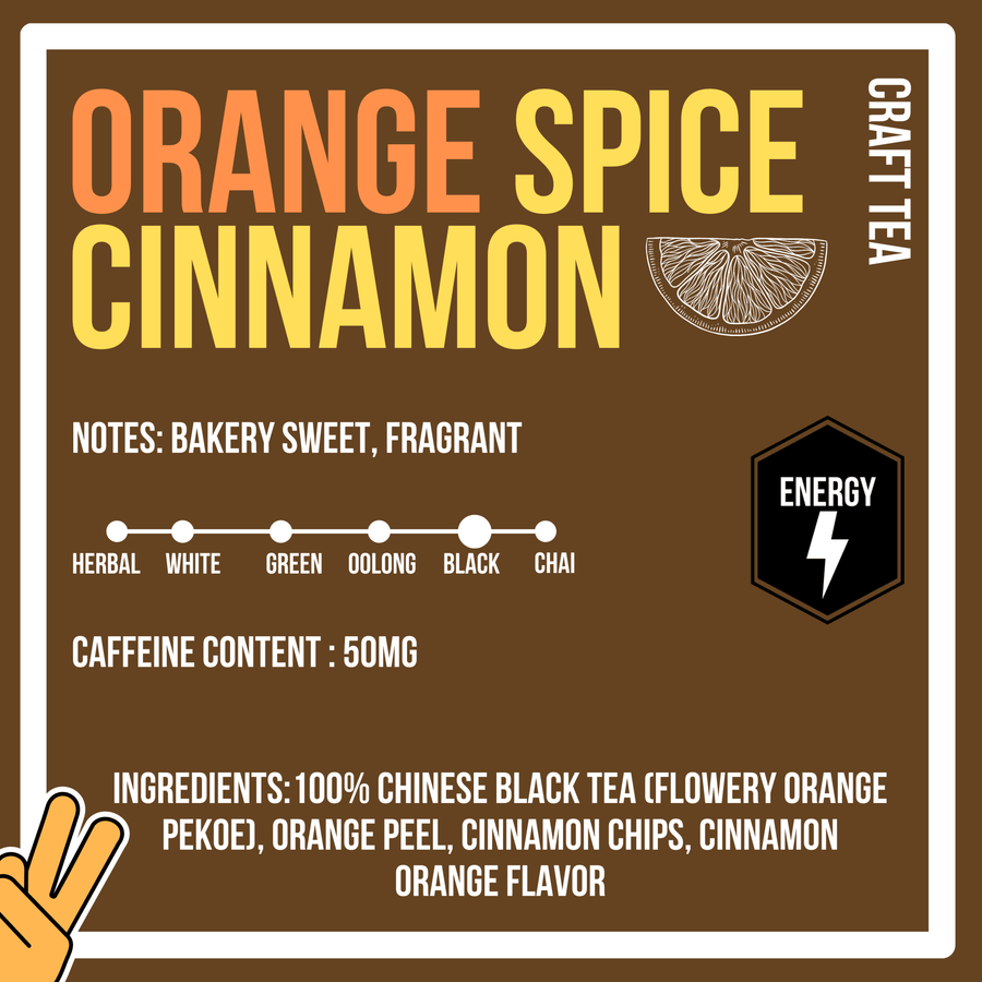 Orange Spice Cinnamon Tea - Revival Tea Company