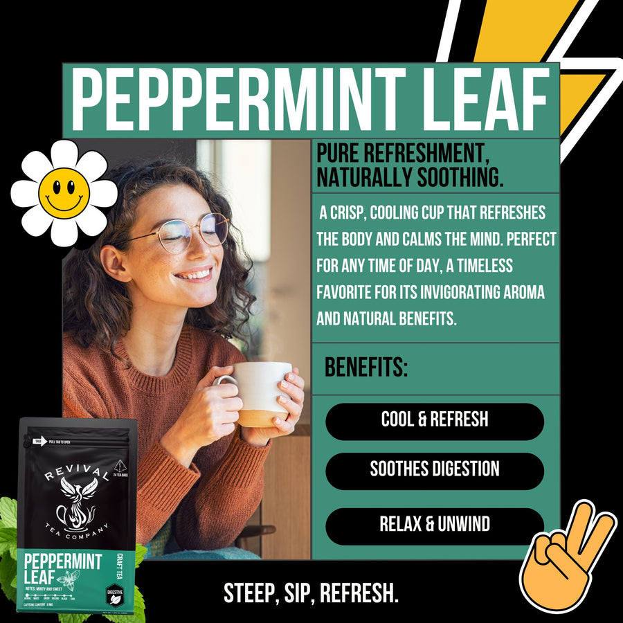 Peppermint Leaf - Revival Tea Company