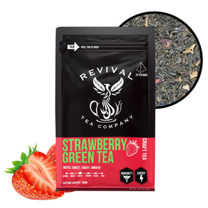 Strawberry Green Tea - Revival Tea Company