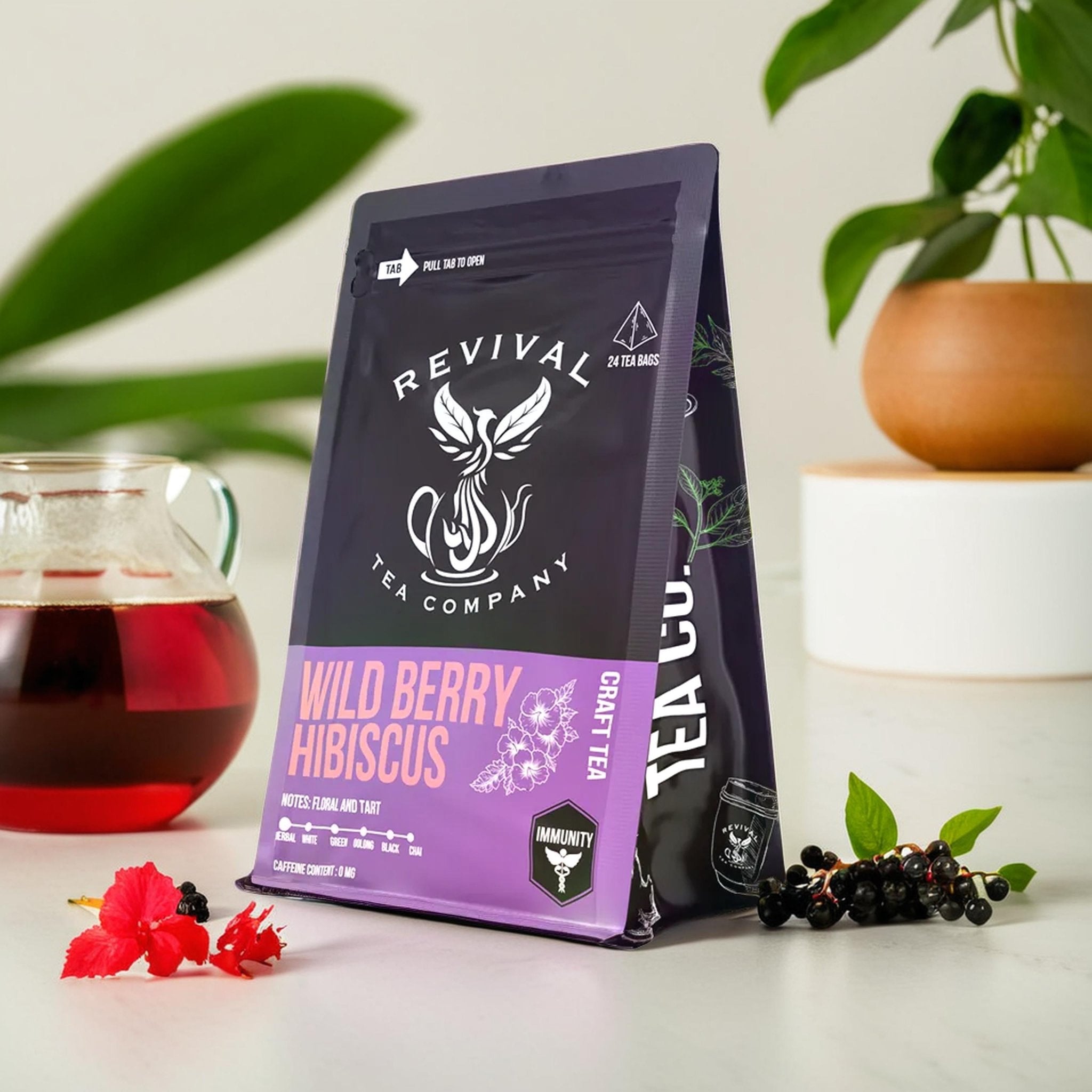 Wild Berry Hibiscus - Revival Tea Company