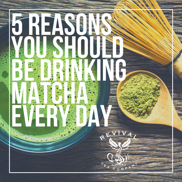 5 Reasons You Should Be Drinking Matcha Every Day